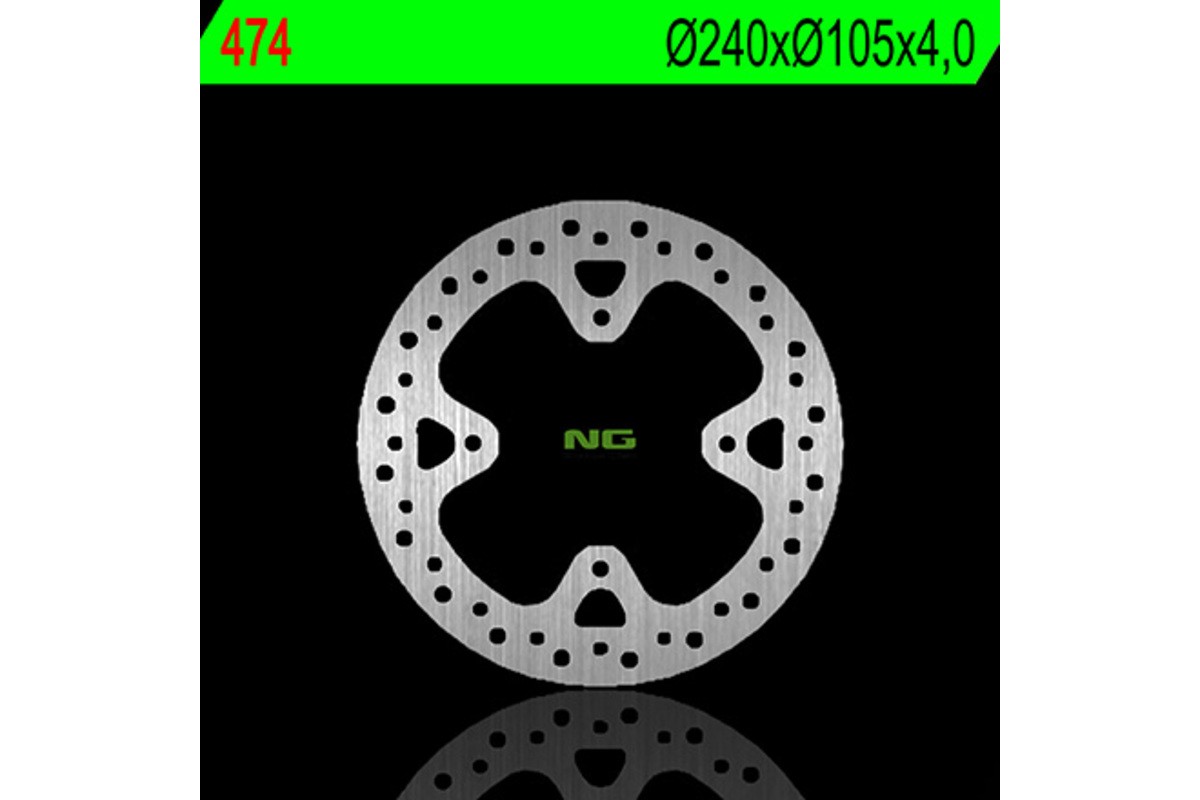 Disque de frein NG BRAKES rond fixe