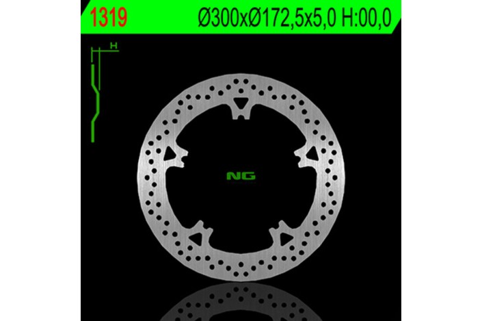 Disque de frein NG BRAKES rond flottant