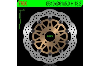 Disque de frein NG BRAKES pétale flottant