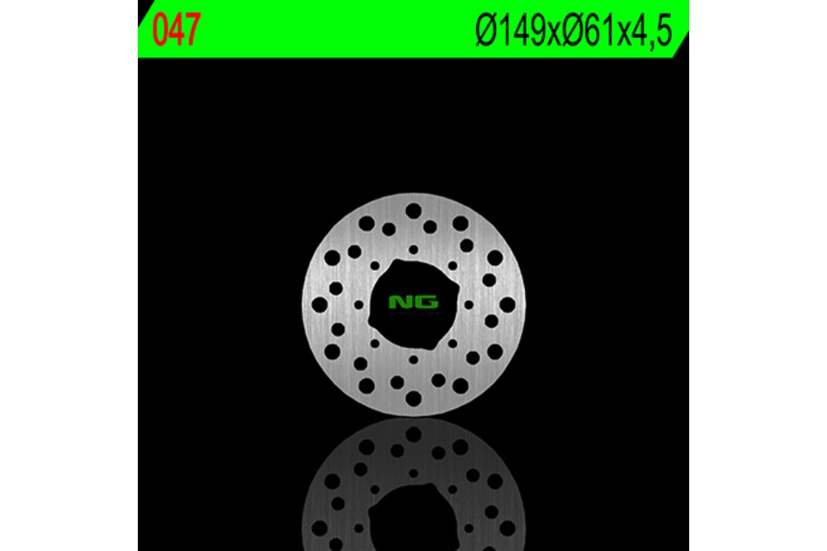 Disque de frein NG BRAKES rond fixe