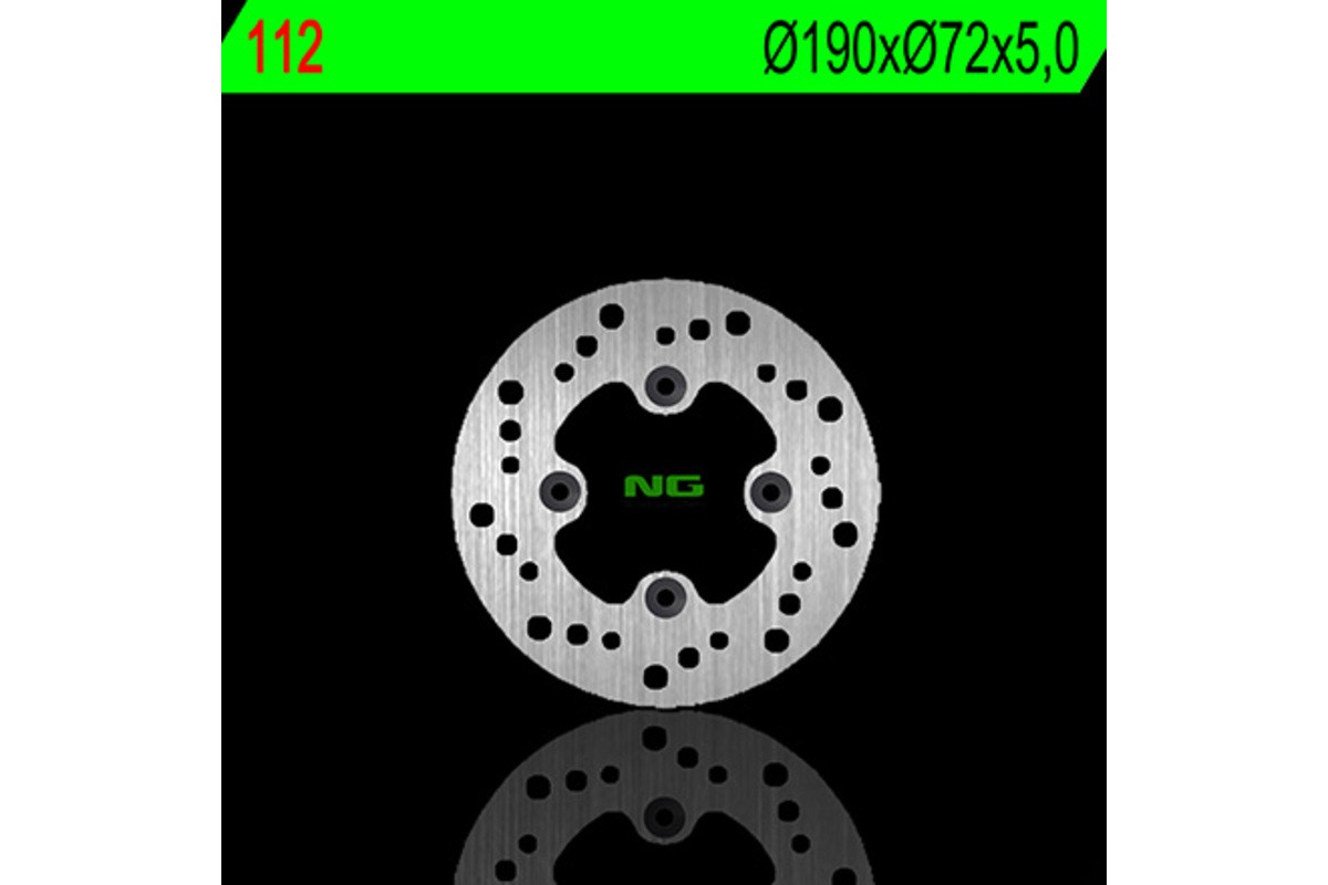 Disque de frein NG BRAKES rond fixe