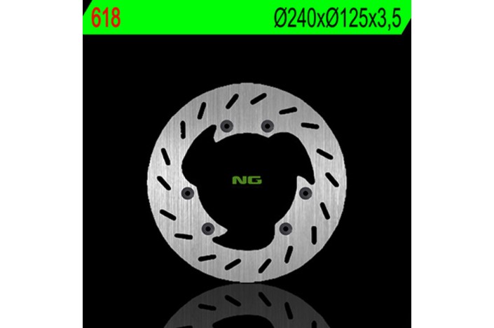 Disque de frein NG BRAKES rond fixe
