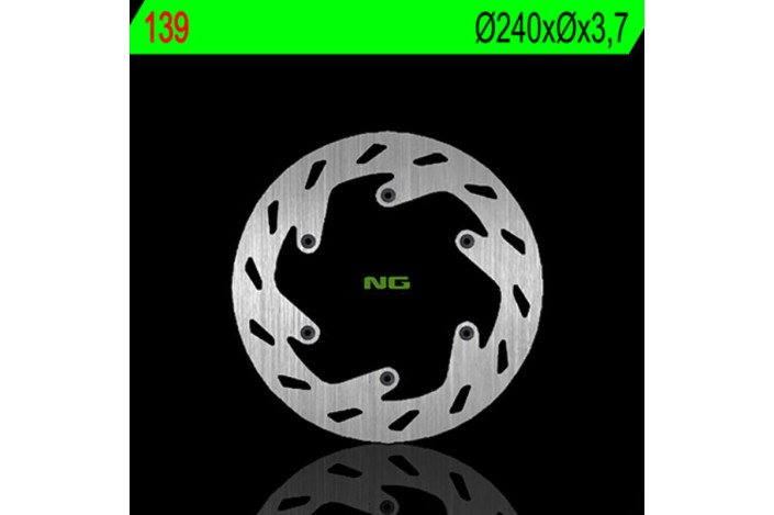 Disque de frein NG BRAKES rond fixe