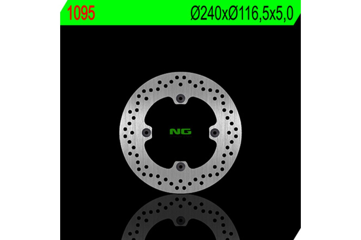 Disque de frein NG BRAKES rond fixe