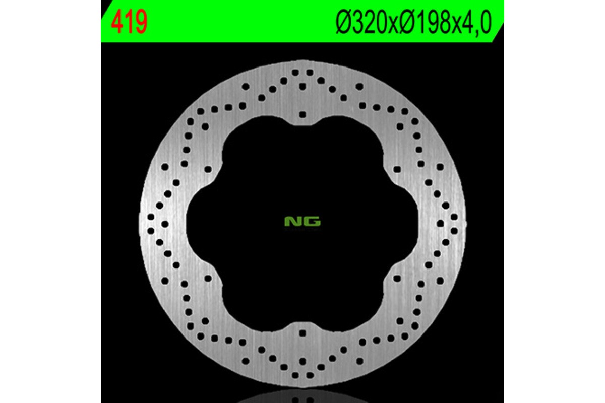 Disque de frein NG BRAKES rond fixe