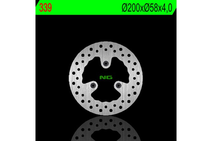 Disque de frein NG BRAKES rond fixe