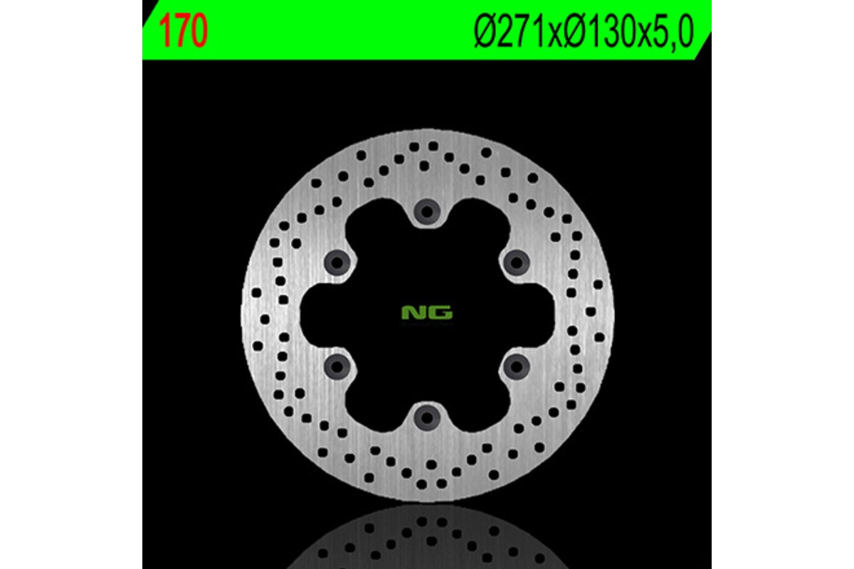 Disque de frein NG BRAKES rond fixe