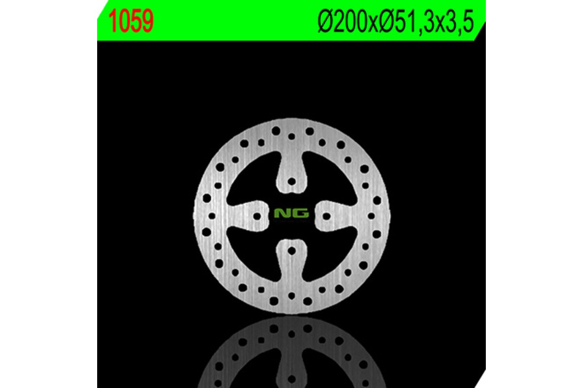 Disque de frein NG BRAKES rond fixe