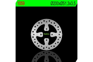 Disque de frein NG BRAKES rond fixe