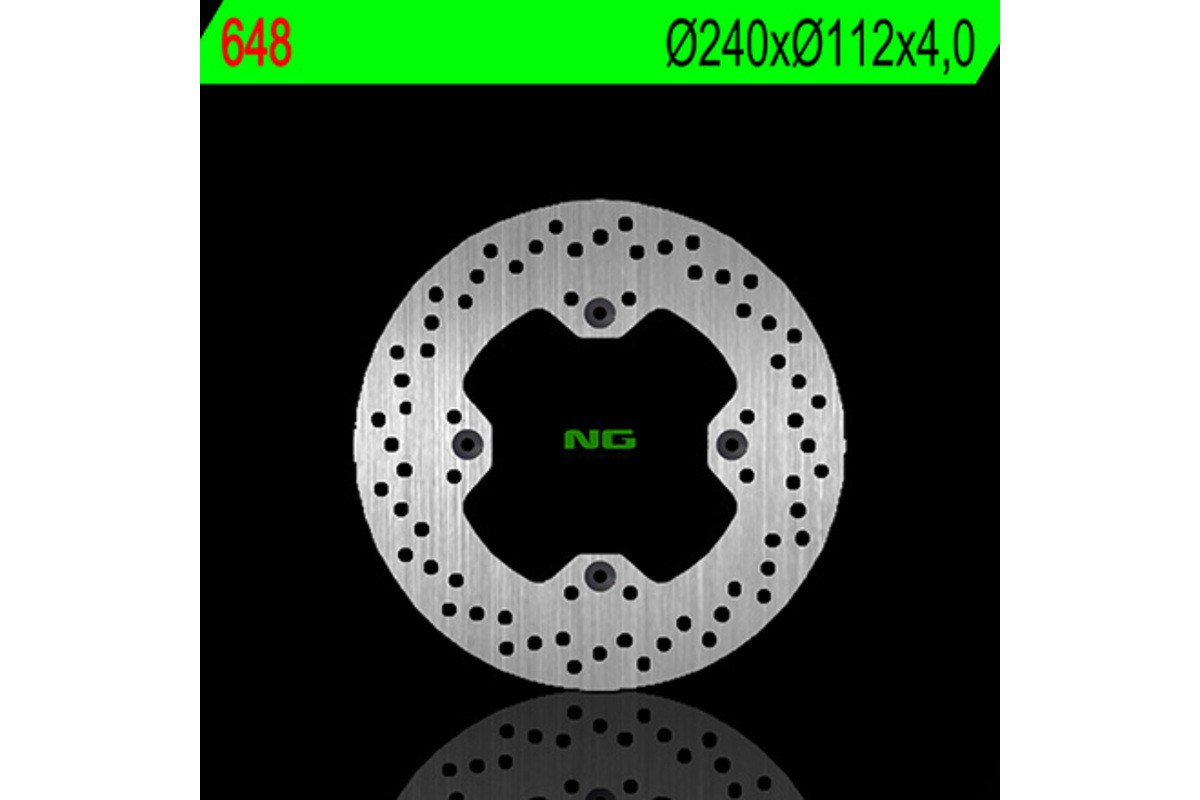 Disque de frein NG BRAKES rond fixe
