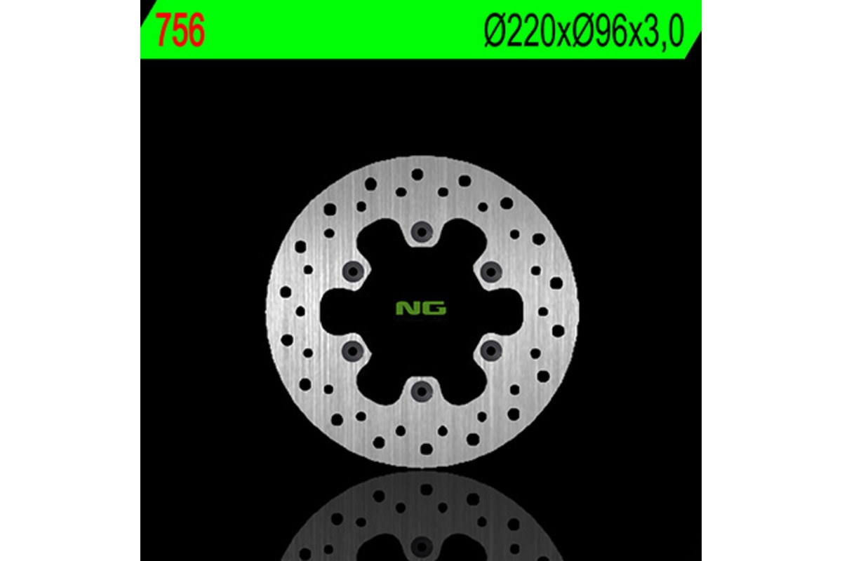 Disque de frein NG BRAKES rond fixe