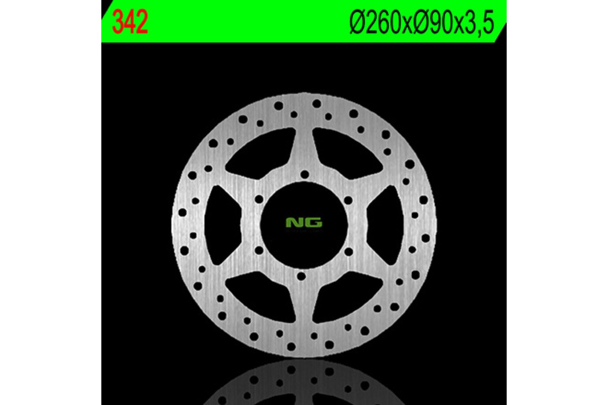 Disque de frein NG BRAKES rond fixe