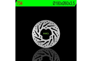 Disque de frein NG BRAKES rond fixe