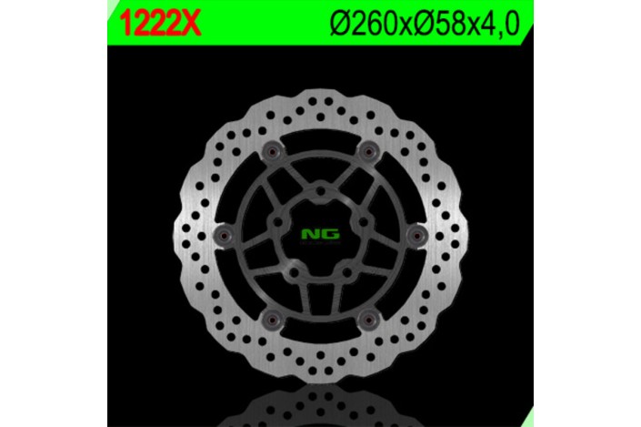 Disque de frein NG BRAKES pétale flottant