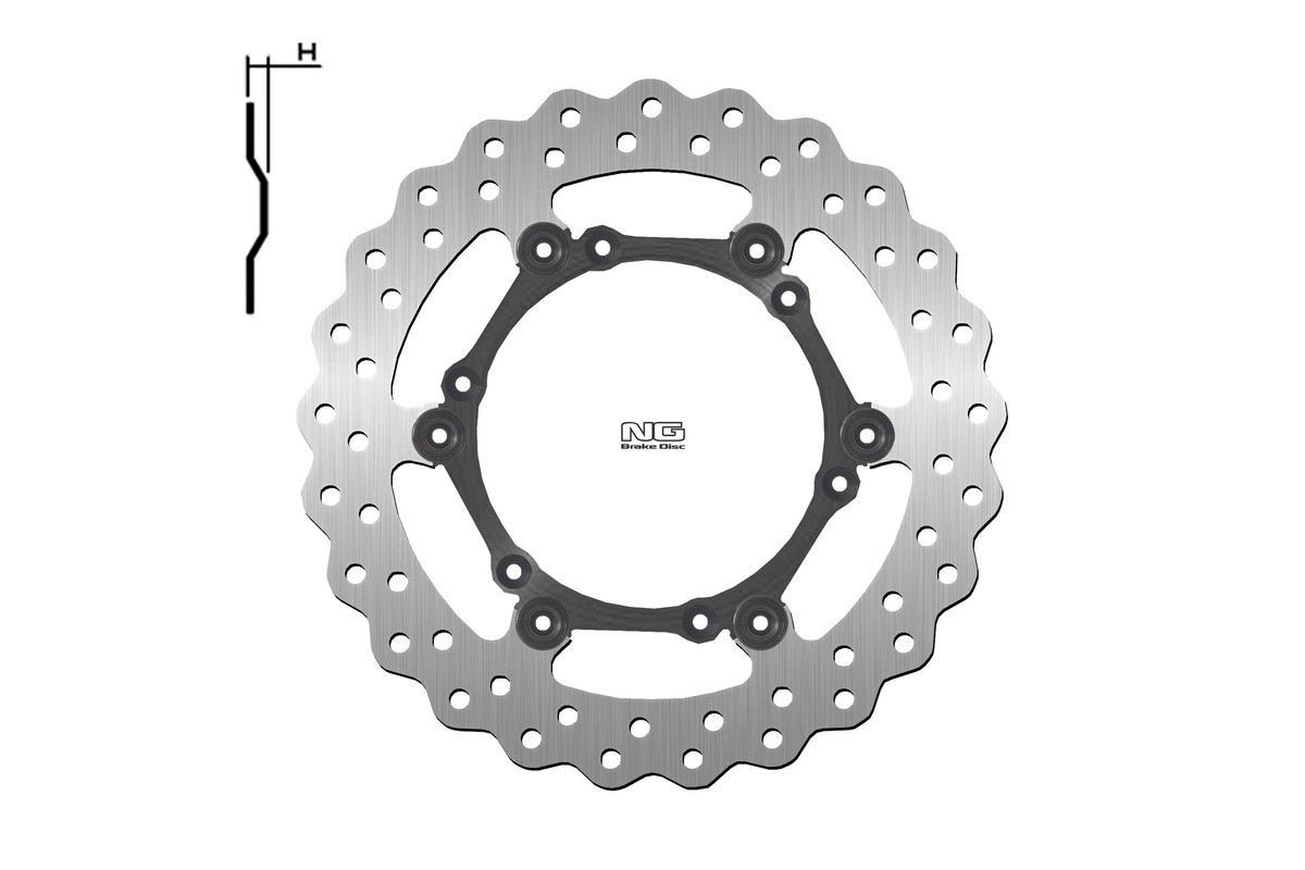 Disque de frein NG BRAKES pétale flottant