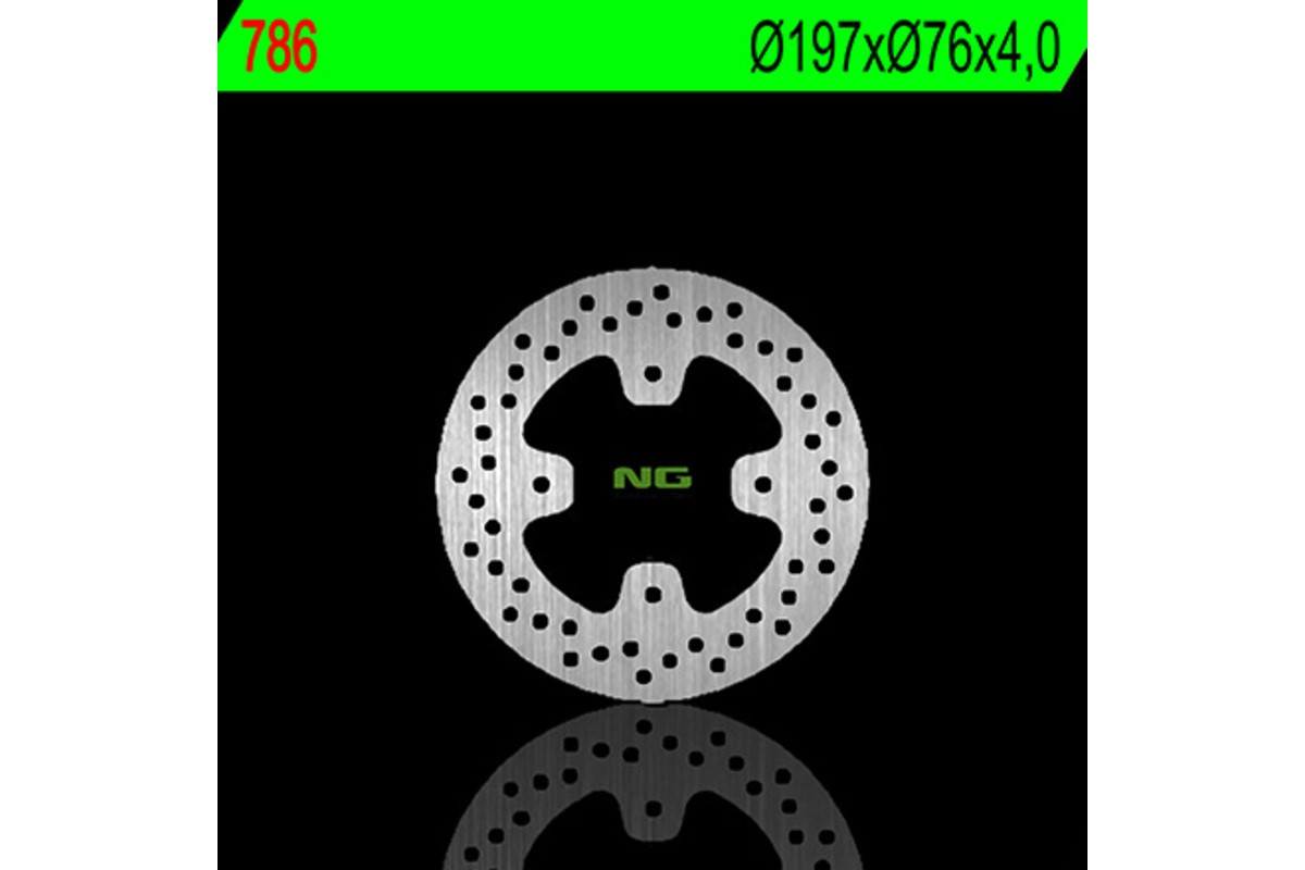 Disque de frein NG BRAKES rond fixe