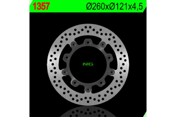 Disque de frein NG BRAKES rond flottant