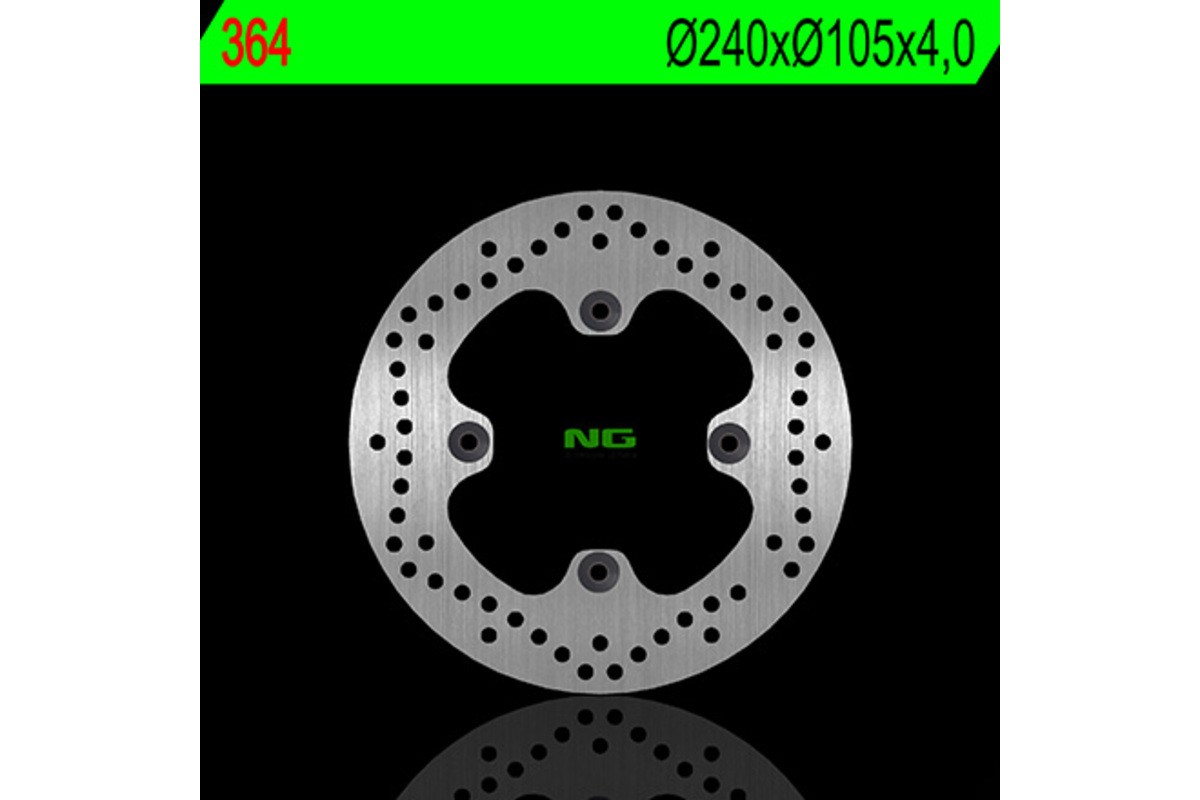 Disque de frein NG BRAKES rond fixe