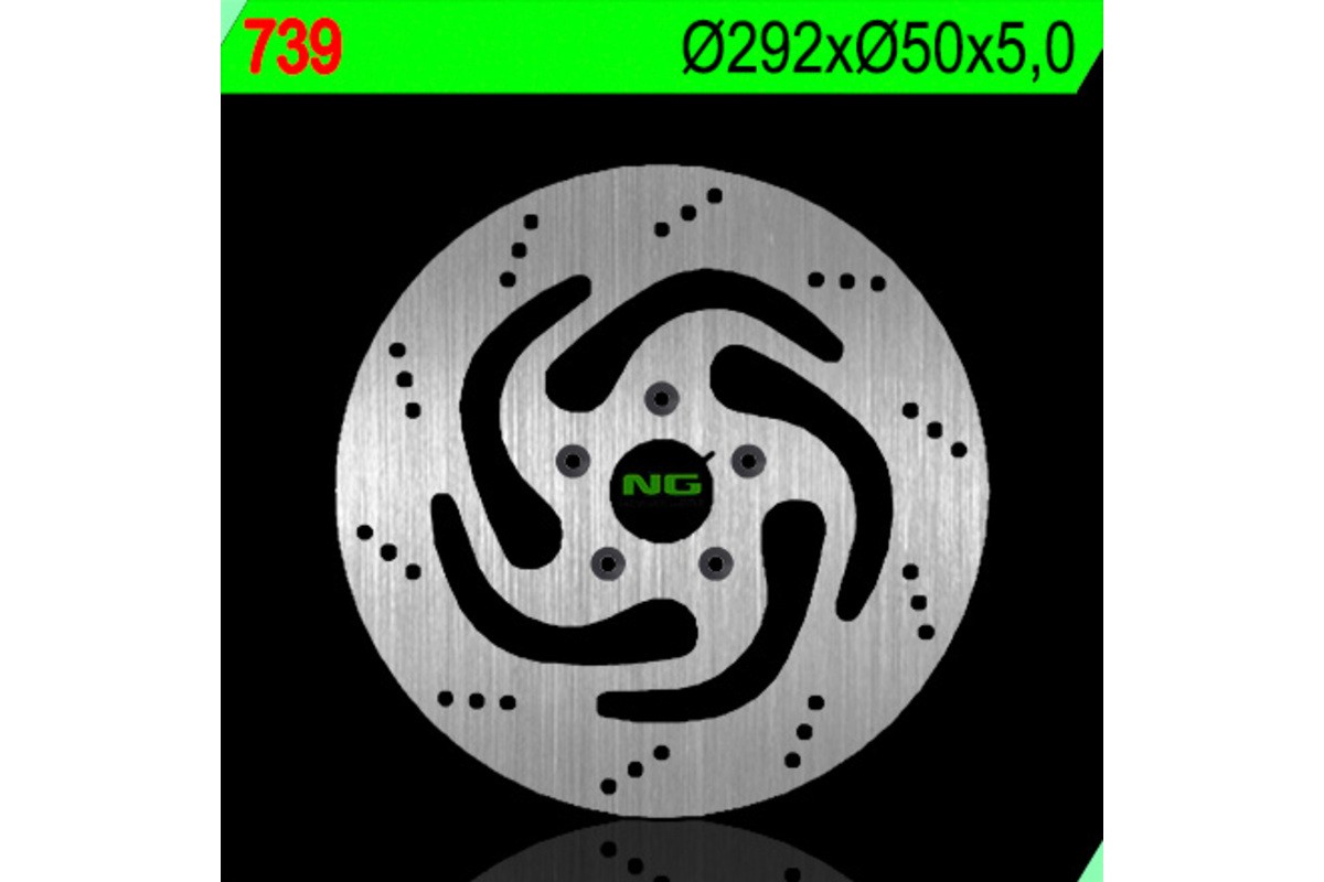 Disque de frein NG BRAKES rond fixe