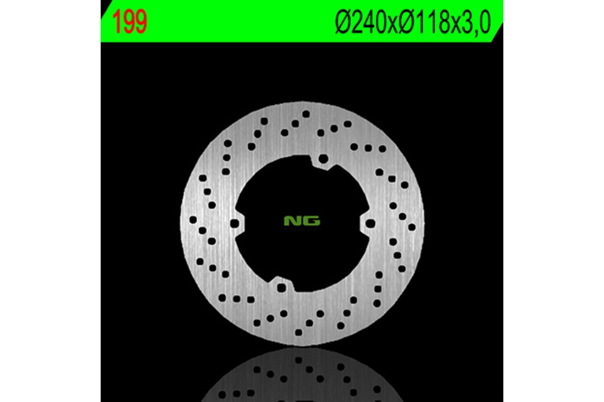 Disque de frein NG BRAKES rond fixe