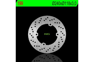 Disque de frein NG BRAKES rond fixe