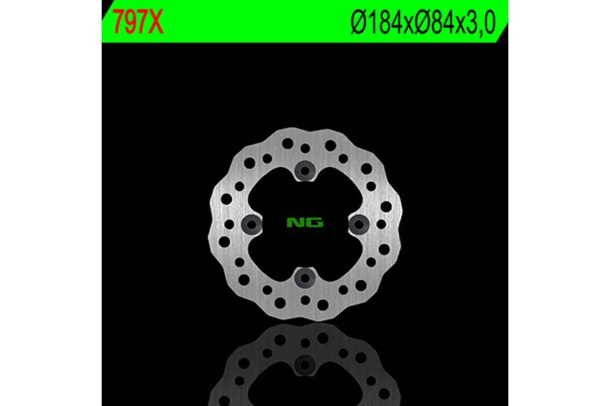 Disque de frein NG BRAKES pétale fixe