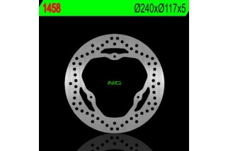 Disque de frein NG BRAKES rond fixe