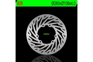 Disque de frein NG BRAKES rond fixe