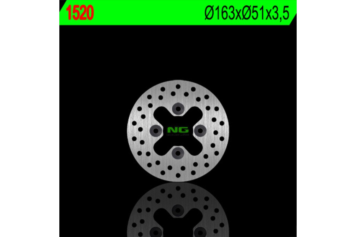 Disque de frein NG BRAKES rond fixe