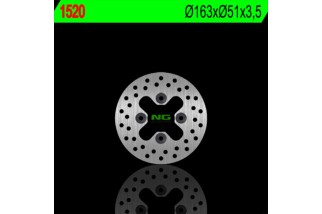 Disque de frein NG BRAKES rond fixe