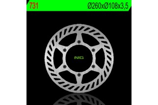 Disque de frein NG BRAKES rond fixe