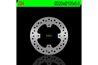 Disque de frein NG BRAKES rond fixe