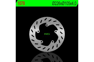 Disque de frein NG BRAKES rond fixe