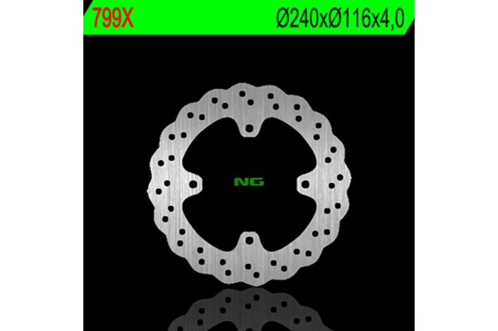 Disque de frein NG BRAKES pétale fixe