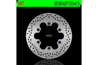 Disque de frein NG BRAKES rond fixe