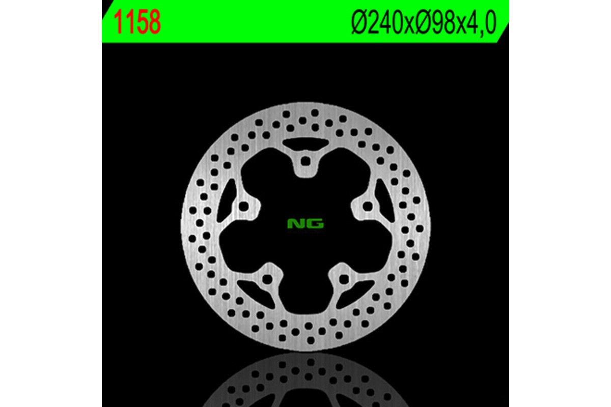 Disque de frein NG BRAKES rond fixe