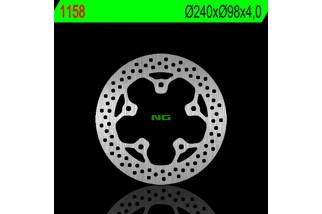Disque de frein NG BRAKES rond fixe