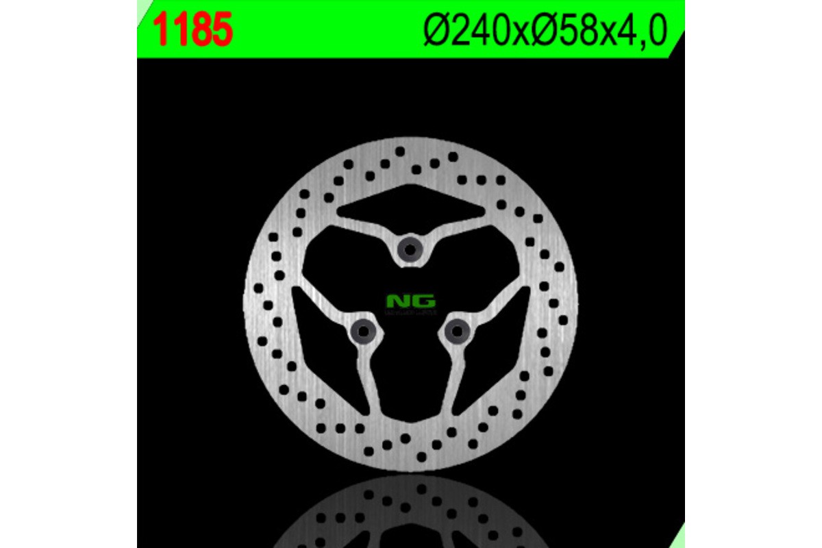 Disque de frein NG BRAKES rond fixe