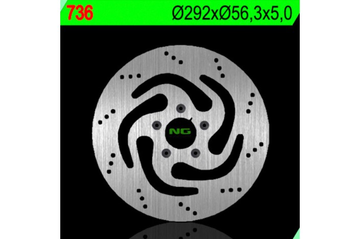 Disque de frein NG BRAKES rond fixe
