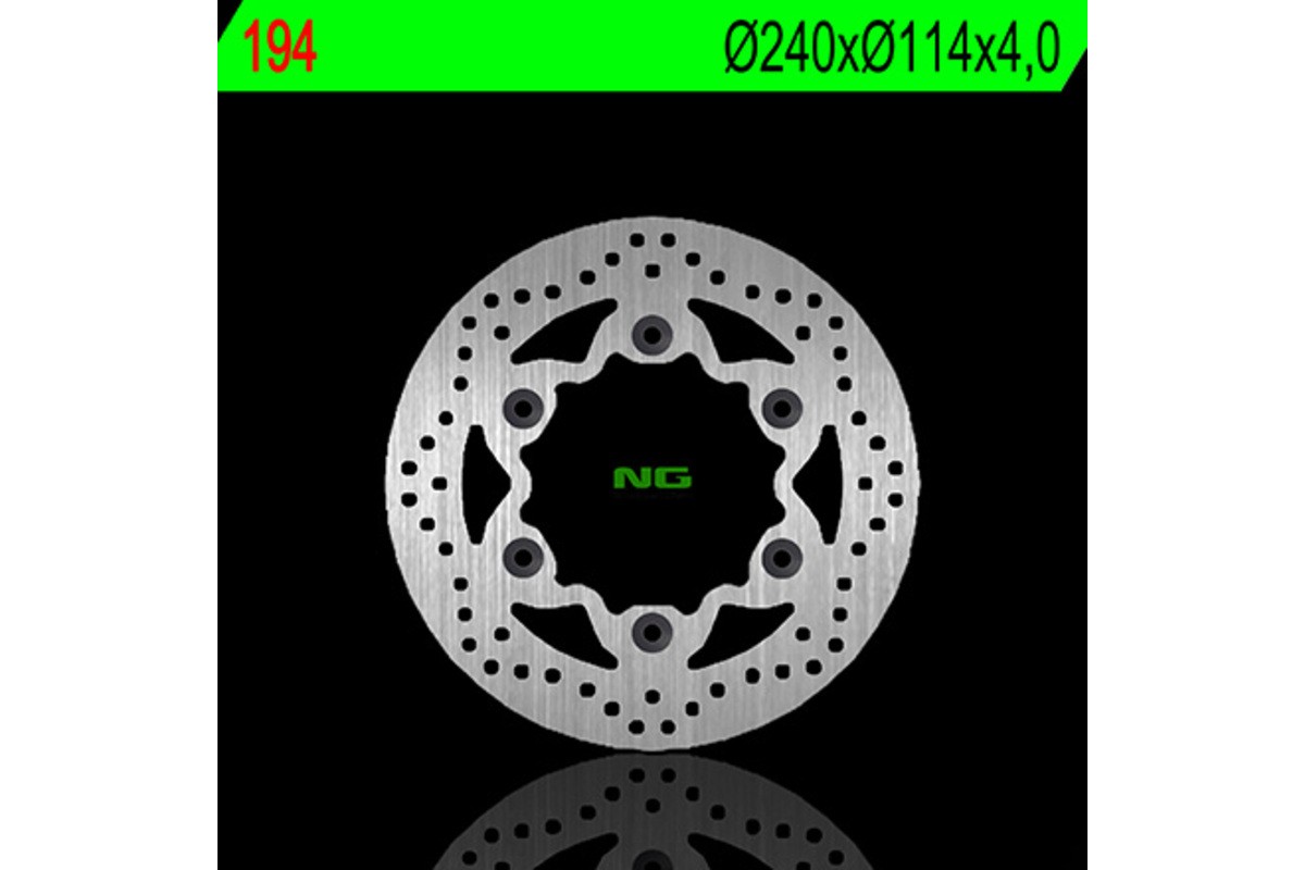 Disque de frein NG BRAKES rond fixe
