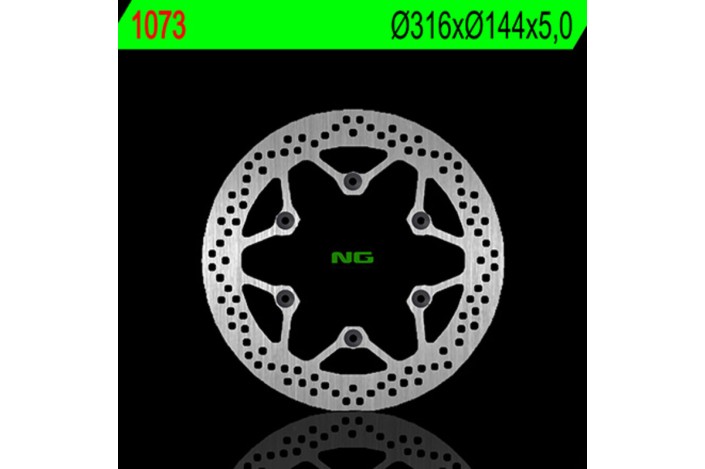 Disque de frein NG BRAKES rond fixe