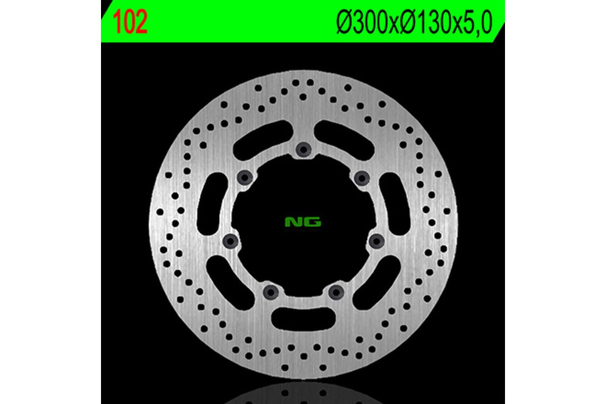 Disque de frein NG BRAKES rond fixe