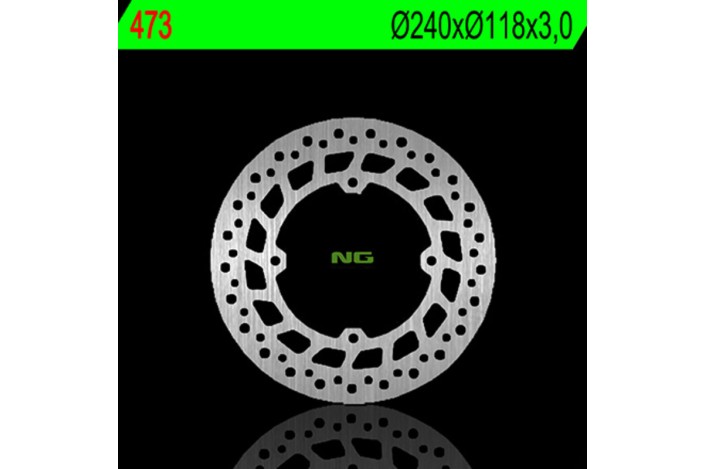 Disque de frein NG BRAKES rond fixe
