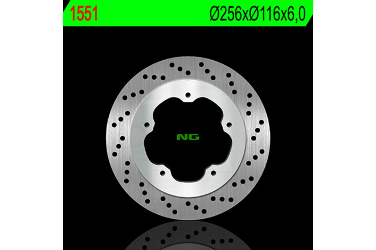 Disque de frein NG BRAKES rond fixe
