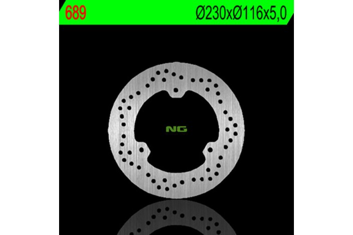 Disque de frein NG BRAKES rond fixe