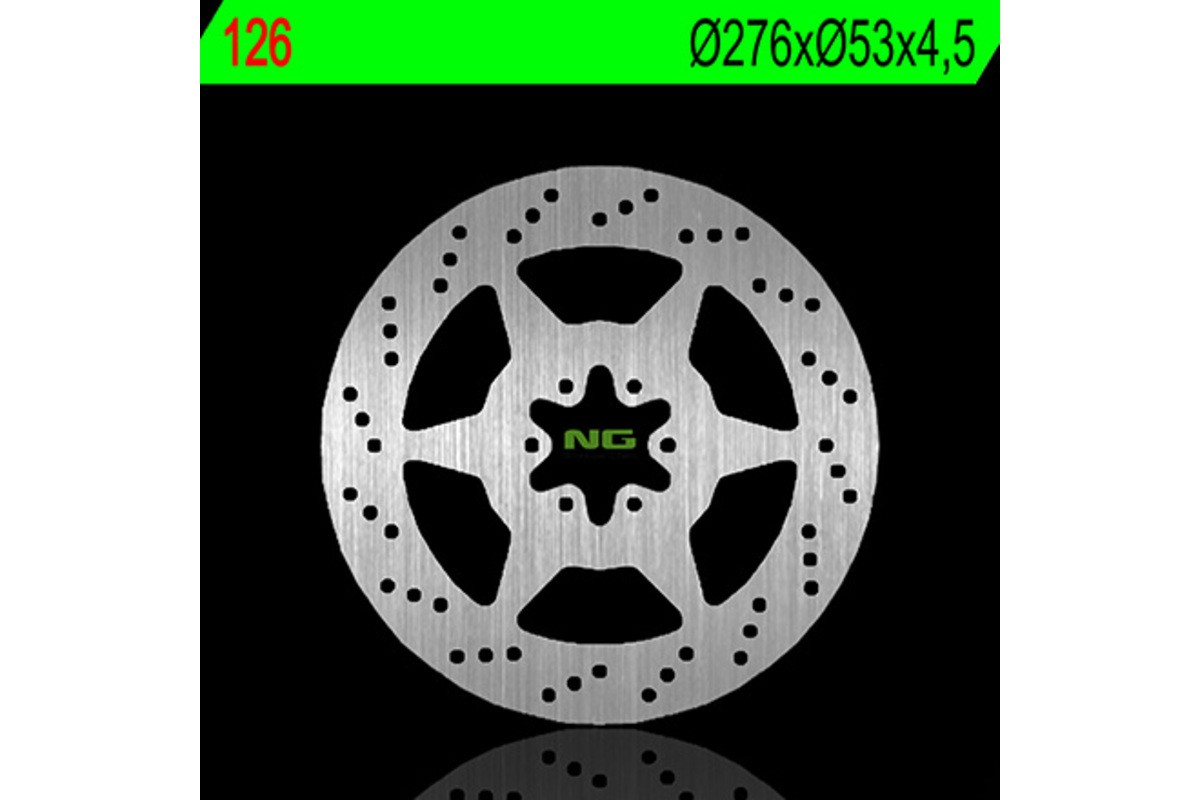 Disque de frein NG BRAKES rond fixe