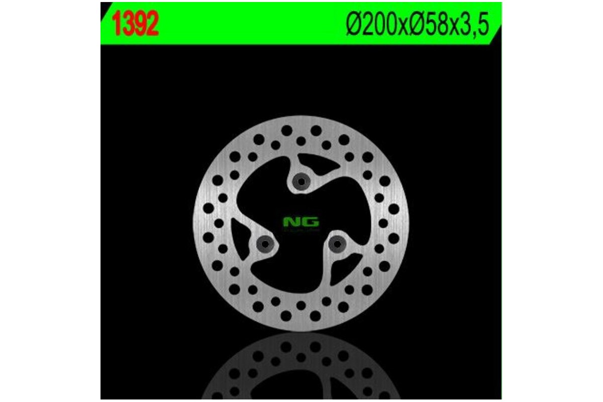 Disque de frein NG BRAKES rond fixe