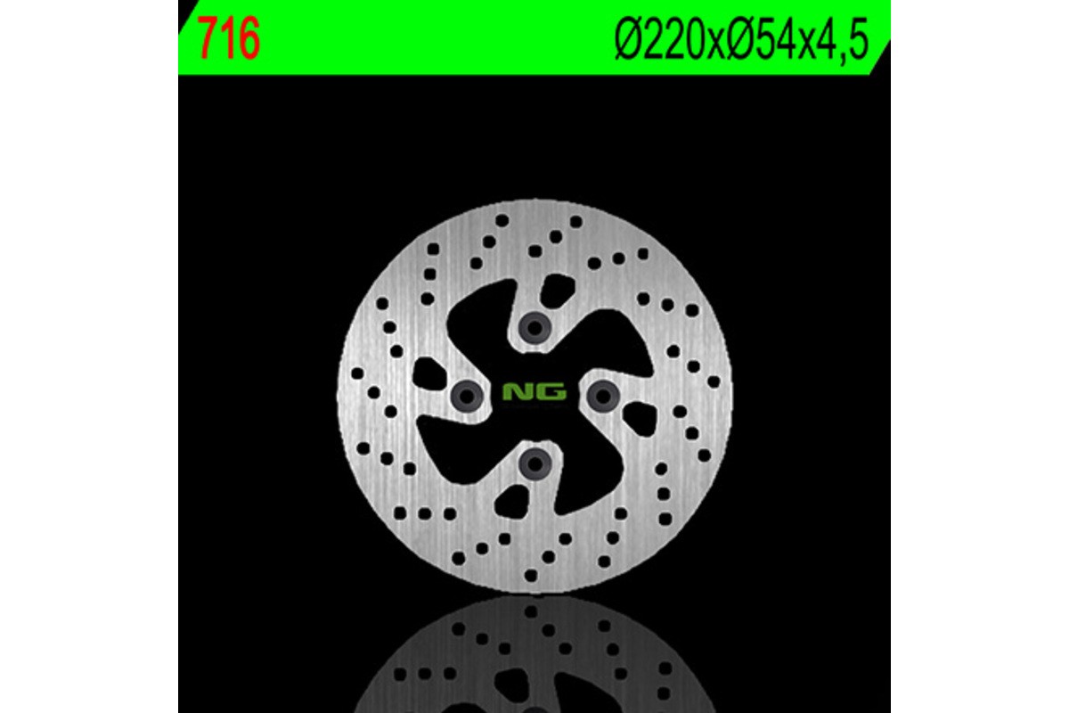 Disque de frein NG BRAKES rond fixe