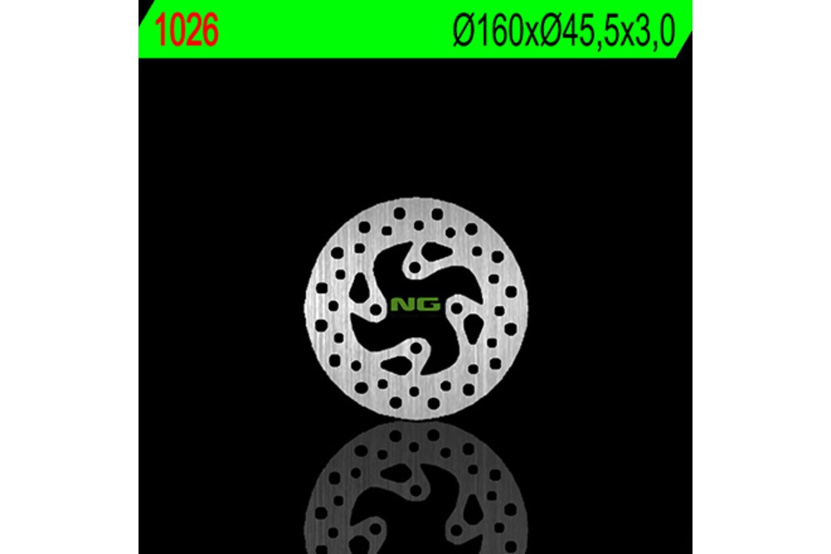 Disque de frein NG BRAKES rond fixe