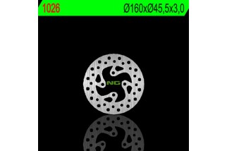 Disque de frein NG BRAKES rond fixe